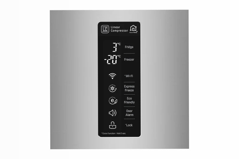 Frigorifero Combinato LG GBB60NSYXE Inox A