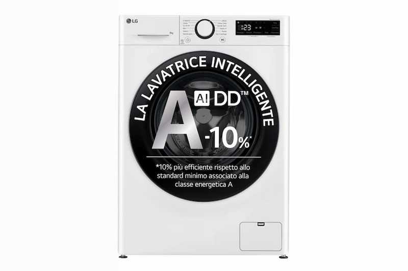 Lavatrice AI DD™ 9kg - Serie R3 Classe A
