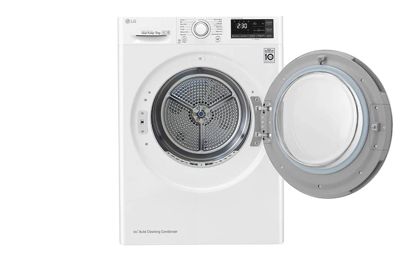LG Asciugatrice Smart DUAL Inverter Heat Pump™ Eco Hybrid™ 9 Kg 9kg A