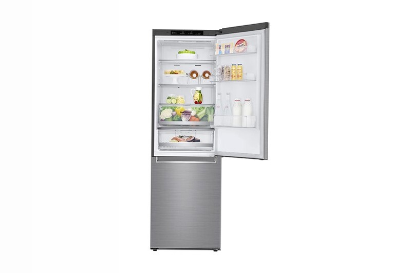 LG Frigorifero Combinato D Inox Premium 341lt