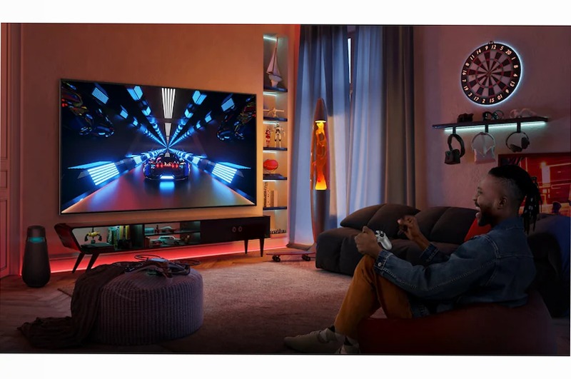 TV QNED | Serie QNED81 50'' | 4K, α7 Gen6, HDR10, 20W, 4 HDMI, VRR, FreeSync, Wi-Fi 5, Smart TV WebOS 23 - 50QNED816RE | LG Italia HD