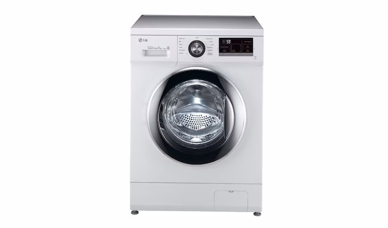 LG Lavatrice 7 Kg Oblò Cromato 1200rpm 7kg Acciaio
