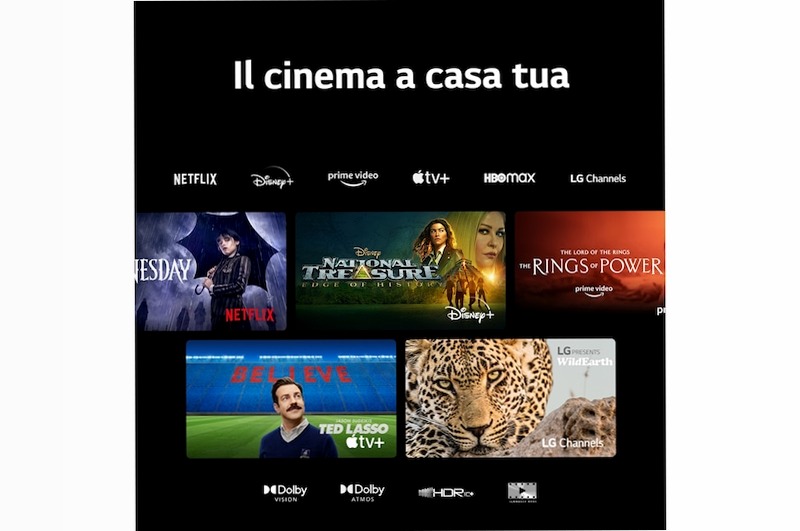 TV OLED | Serie B3 65'' | 4K, α7 Gen6, Dolby Vision, 20W, 4 HDMI, VRR, G-Sync, Wi-Fi 5, Smart TV WebOS 23 - OLED65B36LA | LG Italia HD