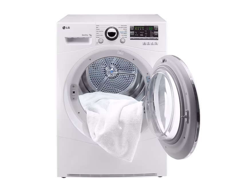 Asciugatrice Pompa di Calore 7Kg Classe A++ A Bianco