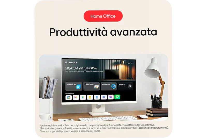 Monitor Smart LG 27U511SA-W 27"
