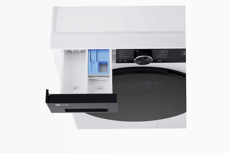 Lavatrice smart 11kg Serie X5 Classe A-40% - LG Italia 1400rpm Bianco