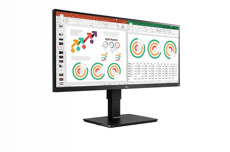 LG Business | Monitor 34" | Quad HD 21:9, IPS, Speaker integrati