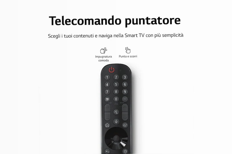LG UHD TV 65'' Serie UQ81 Grigio 4K Crystal UHD