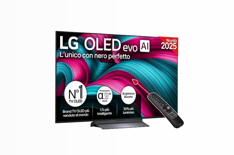 LG OLED55C55LA - TV 55 pollici OLED evo AI C5 HD