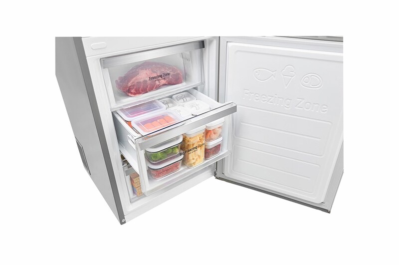 LG Frigorifero Combinato -10% Maniglie integrate Display interno LED A 343lt