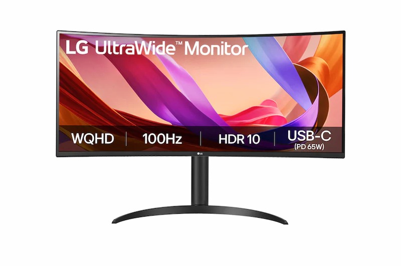 Monitor LG BQ65VA 34" Curvo Fucsia 3440 x 1440
