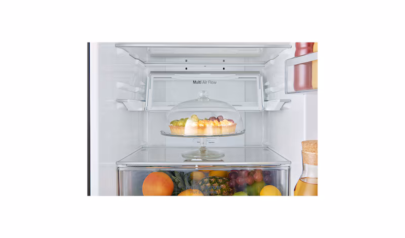 Frigorifero Combinato LG GBB60BLFXS Nero A 375lt