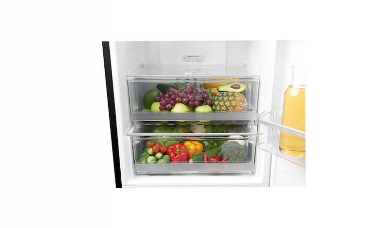 Frigorifero Combinato LG GBB60BLFXS Nero A 375lt