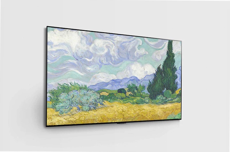 LG OLED EVO TV 55" Argento 4K