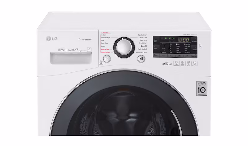 LG Lavasciuga Eco Hybrid 9/6 Kg