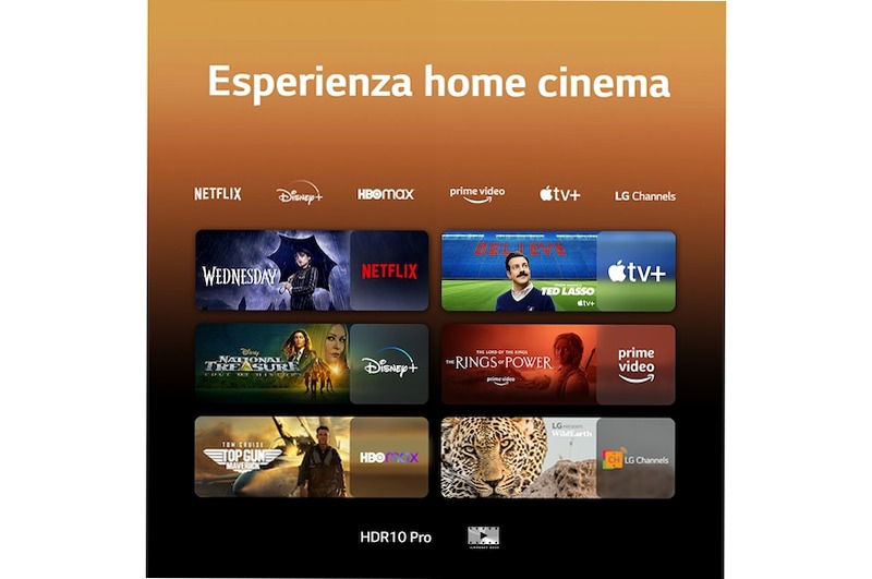 TV QNED | Serie QNED75 55'' | 4K, α5 Gen6, HDR10, 20W, 4 HDMI, Game Optimizer, Wi-Fi 5, Smart TV WebOS 23 HD