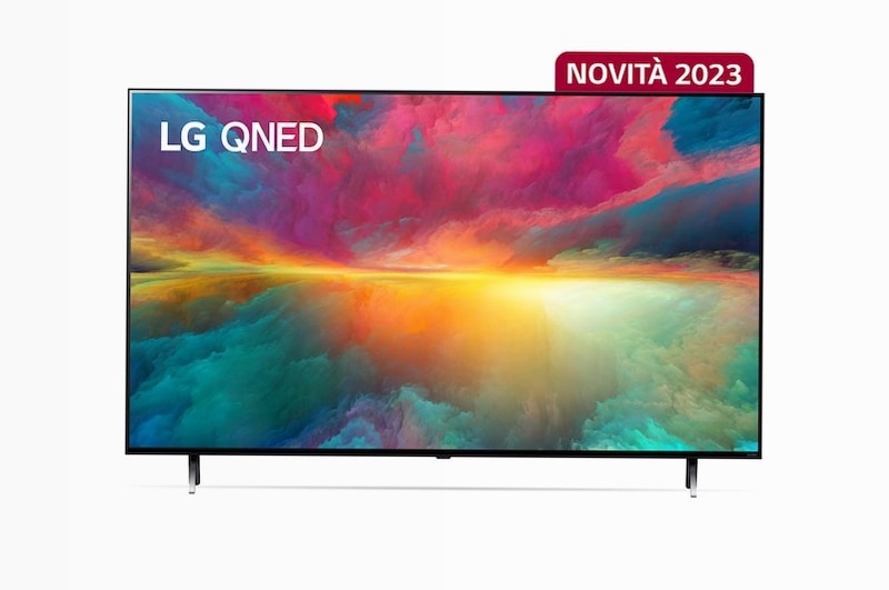 TV QNED | Serie QNED75 55'' | 4K, α5 Gen6, HDR10, 20W, 4 HDMI, Game Optimizer, Wi-Fi 5, Smart TV WebOS 23 HD