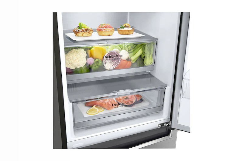 Frigorifero Combinato LG GBB72PZVGN D 384lt