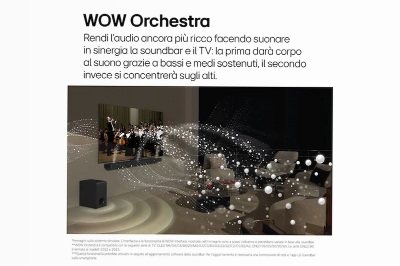 LG Soundbar S70TY 400W con 3.1.1 canali e Dolby Atmos | LG Italia 3.1