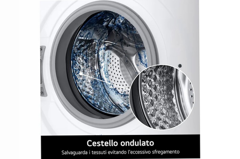 Lavatrice LG F4NA10S7NWK 7kg 1400rpm Bianco