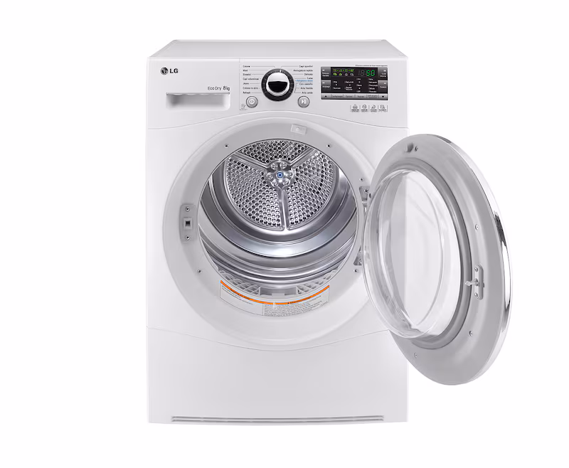 Asciugatrice Pompa Calore 8Kg Classe A++ A Bianco