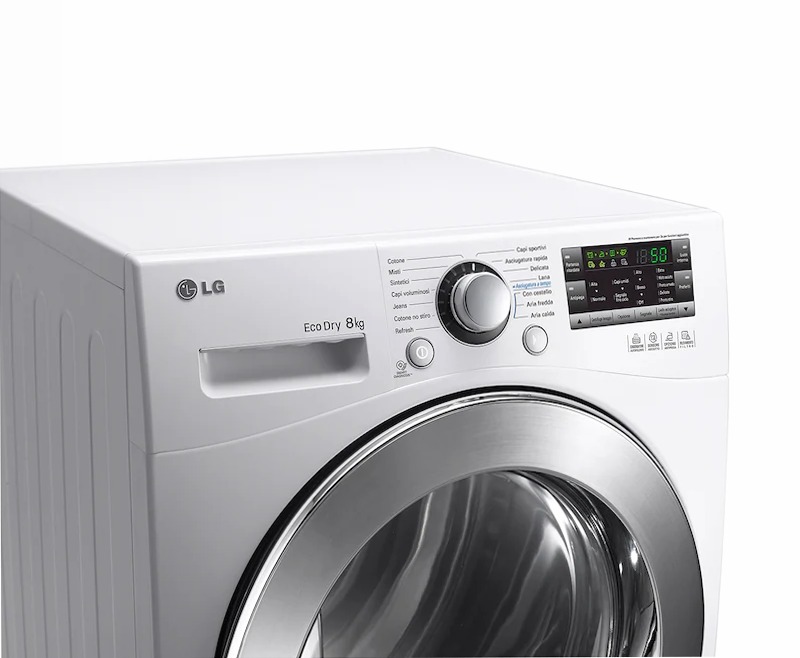 Asciugatrice Pompa Calore 8Kg Classe A++ A Bianco