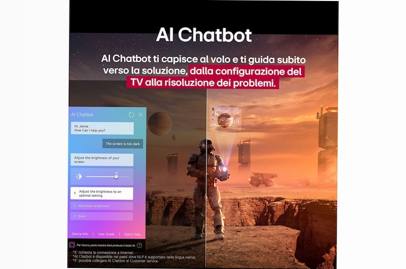 TV 65 pollici LG QNED AI QNED70 4K Smart TV 2025 - 65QNED70A6A | LG Italia 65" HD