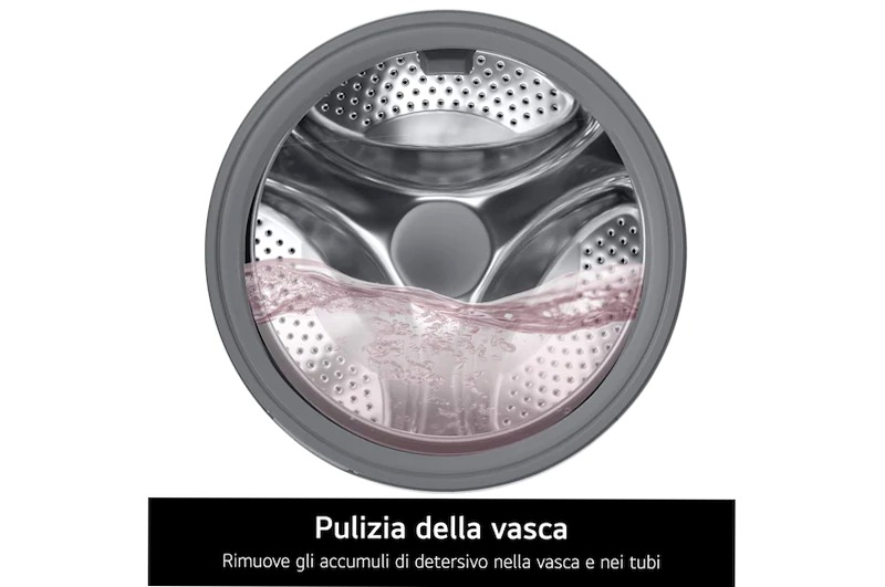 Lavatrice Slim 8kg - Serie A1 Classe A 1400rpm Bianco