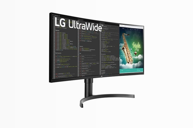 LG UltraWide 35" WN73A - Monitor Curvo con USB-C Beige 3440 x 1440
