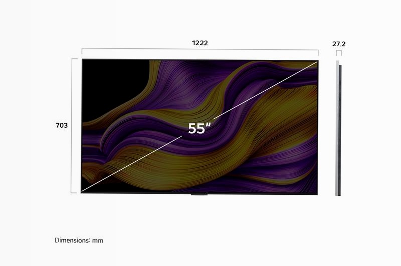 TV OLED55G55LW LG AI G5 Nero 55" 4K OLED