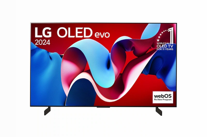 TV 77 pollici LG OLED evo AI + TV 42 pollici LG OLED evo AI HD