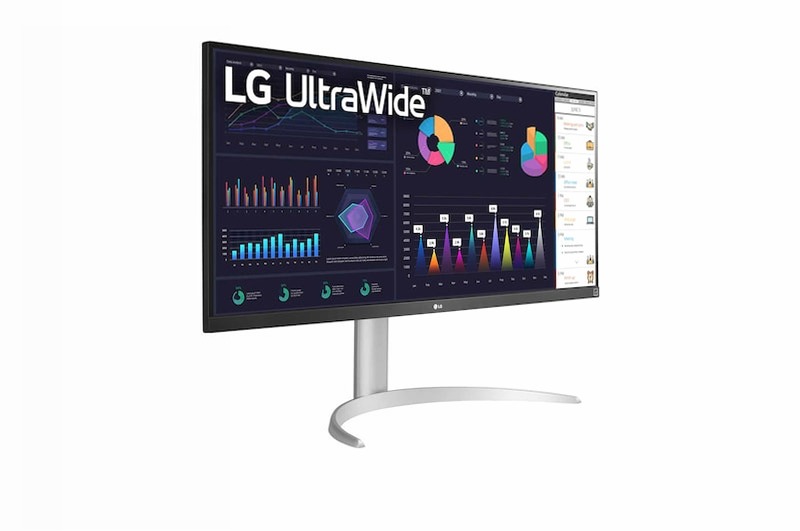 Monitor 34" UltraWide LG WQ650 Argento 2560 x 1080