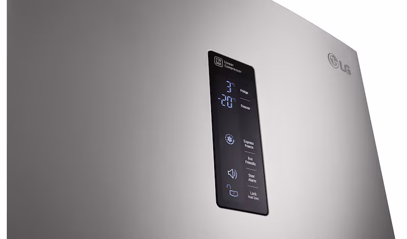 LG Frigorifero Combinato con Display LED A 348lt