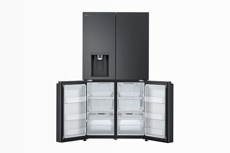 Frigorifero Multidoor LG E+ + Microonde 1000W Nero E 641lt Libera