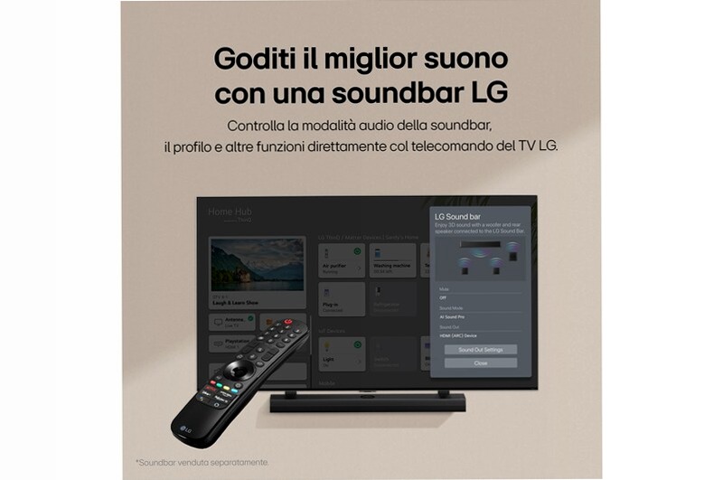 TV LG UHD AI 4K serie UT91 da 98 pollici 98UT91006LA webOS24 | LG Italia 98" HD