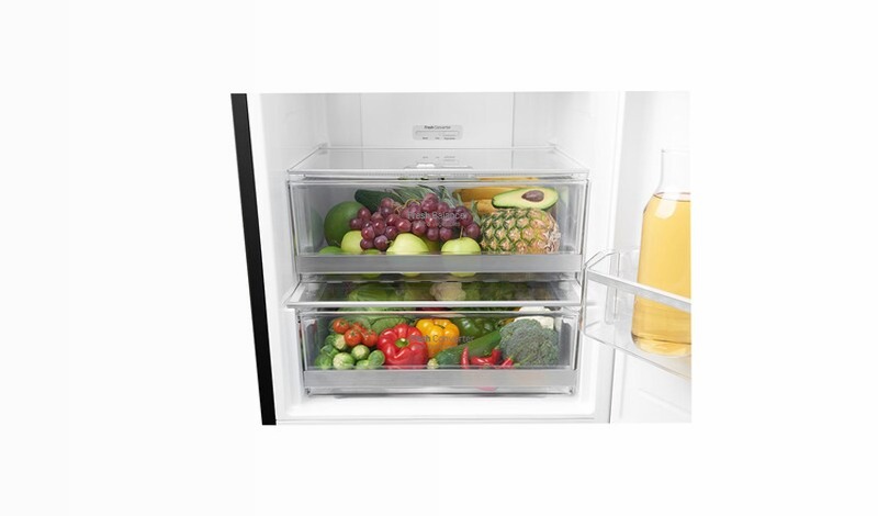 LG Frigorifero Combinato 10% Maniglie integrate Display esterno LED A 375lt