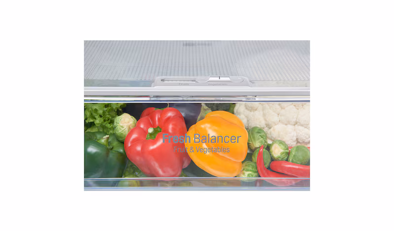 LG Frigorifero Combinato 10% Maniglie integrate Display esterno LED A 375lt