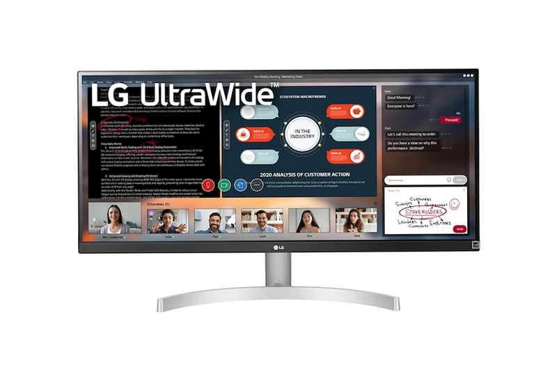 LG Monitor UltraWide IPS 29” 21:9 Full HD HDR Bianco 2560 x 1080