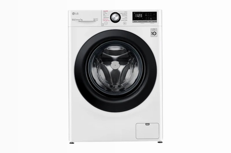 Lavatrice Slim 7kg AI DD™ LG V2 1200rpm Bianco