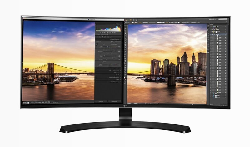 LG Monitor PC IPS 29" 21:9 Full HD Curvo Beige 2560 x 1080