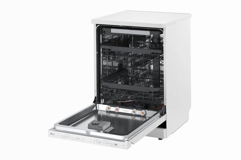 Lavastoviglie libera installazione QuadWash Serie 3 A 14 Bianco
