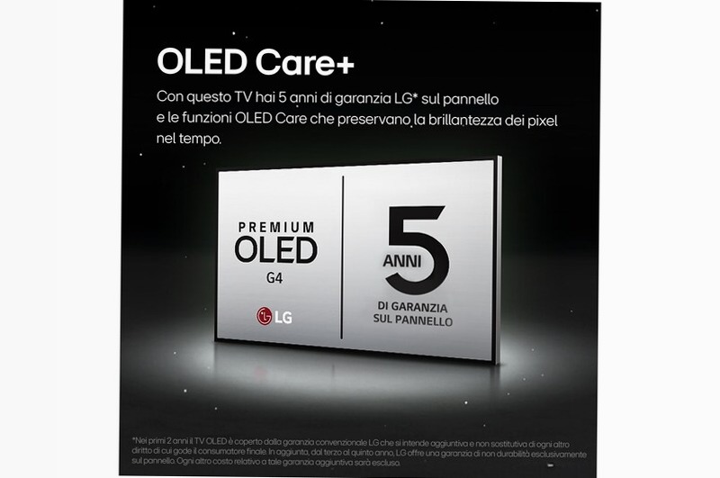 TV OLED G4 AI - LG 83 pollici 83" HD