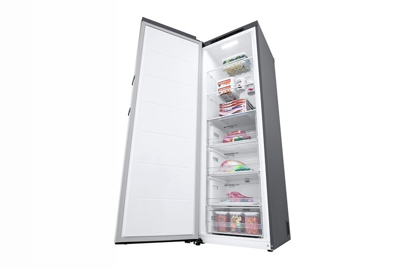 Congelatore Verticale LG GFT41PZGSZ Inox E Side by Side 324lt