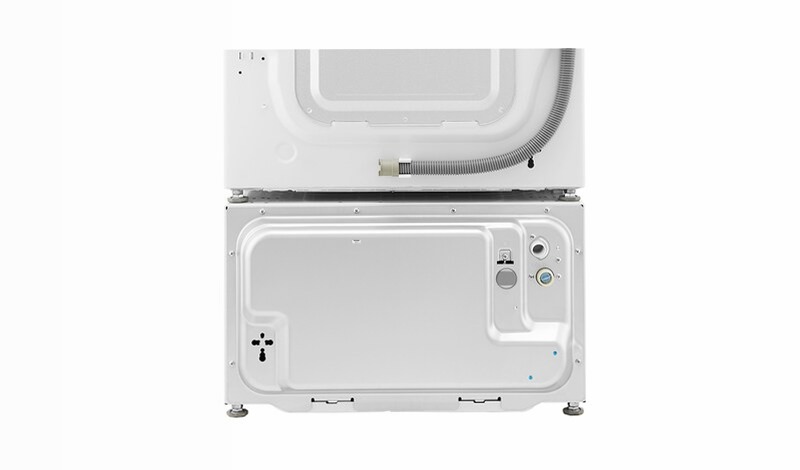 LG Lavatrice Smart TWINWash™ Mini 2 kg Wi-Fi 2kg Bianco