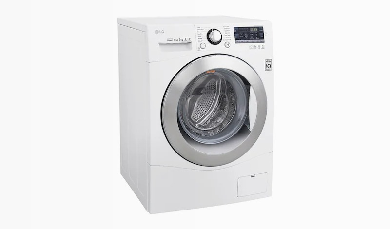LG Lavatrice TurboWash™ 9 Kg Oblò Cromato 1400rpm 9kg Acciaio