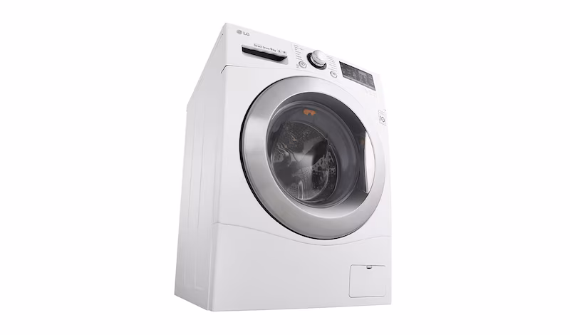 LG Lavatrice TurboWash™ 9 Kg Oblò Cromato 1400rpm 9kg Acciaio