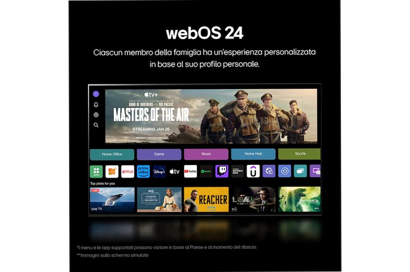 LG QNED86 4K Smart TV 50 pollici Beige 50" HD
