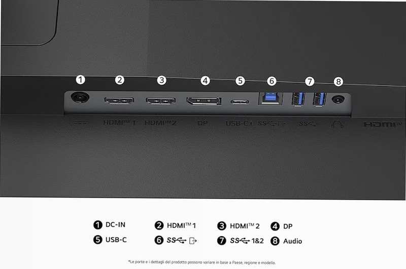 Monitor Gaming LG UltraGear 27" Nero IPS 2560 x 1440