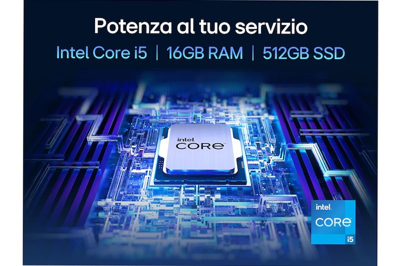 Notebook gram Book 15.6" | Windows 11 Home | i5, 16GB RAM, 512GB SSD, Tasto Copilot, Silver | LG Italia 16