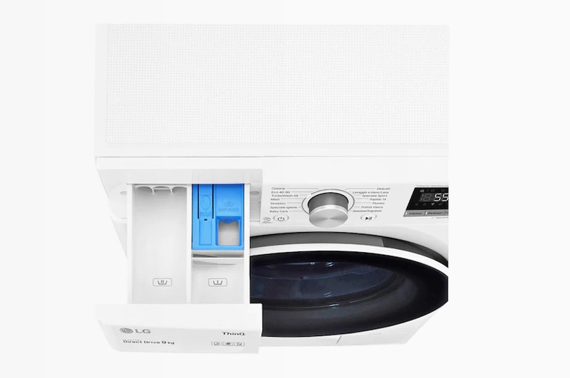 Lavatrice AI DD™ 8kg V5 - Classe B 1400rpm Bianco